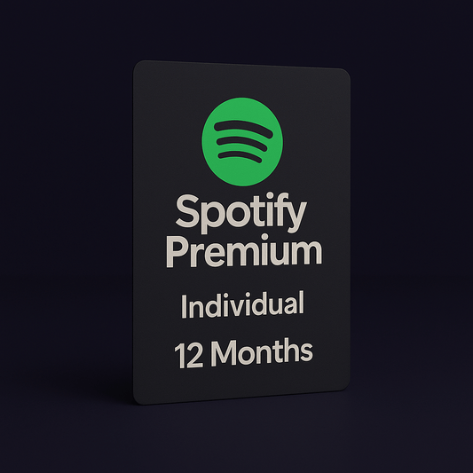 Spotify Individual Premium 12 Months Subscription (Manual Top-Up)