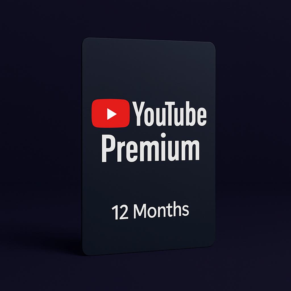 YouTube Premium Subscription 1 Year Digital Code (Global)